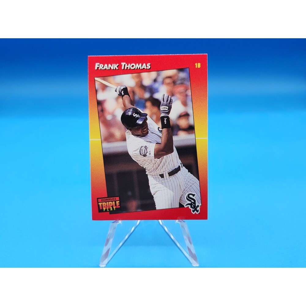 Vintage 1992 Don Russ Triple Play Frank Thomas Chicago White Sox #206 NM/MT
